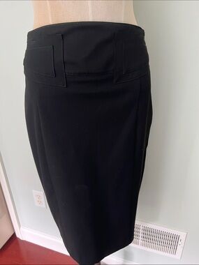 Classic Black Pencil Skirt - Women's Professional Staple